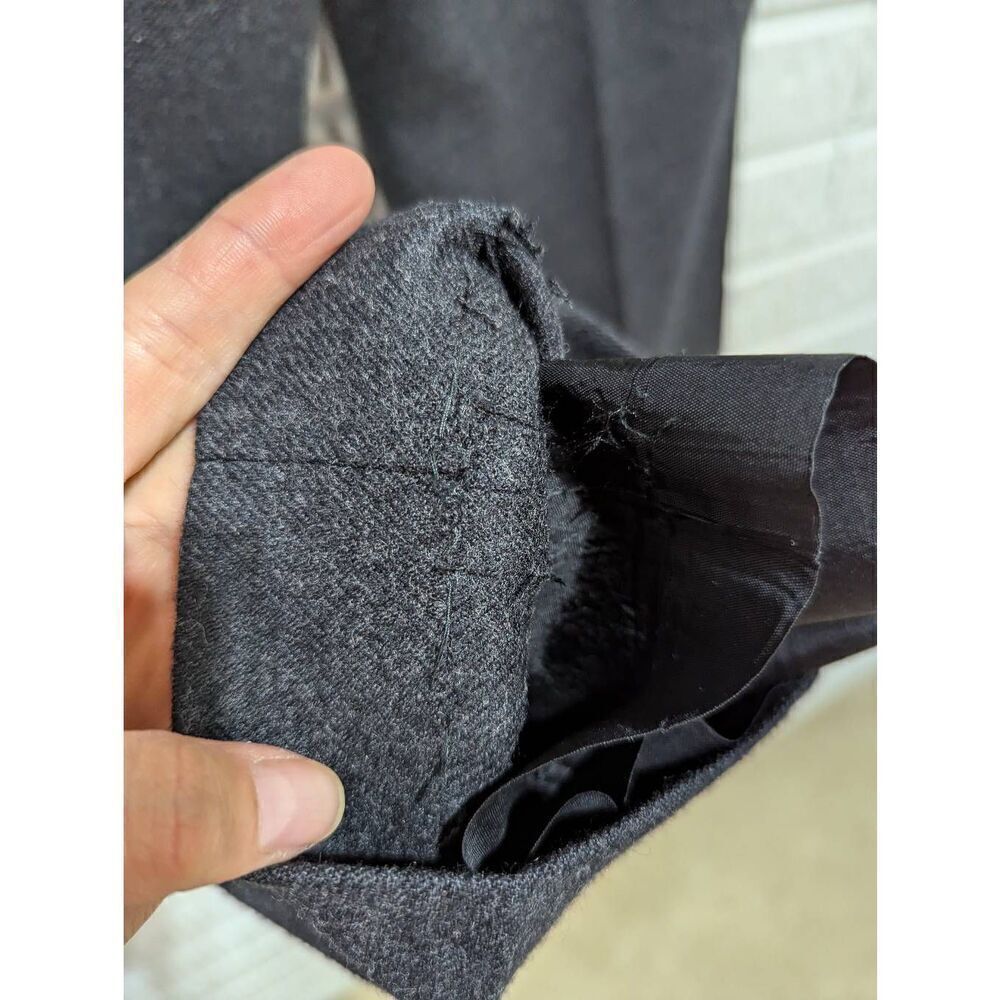 Jacobson's Women's Charcoal Gray Solid Lined Pure… - image 5